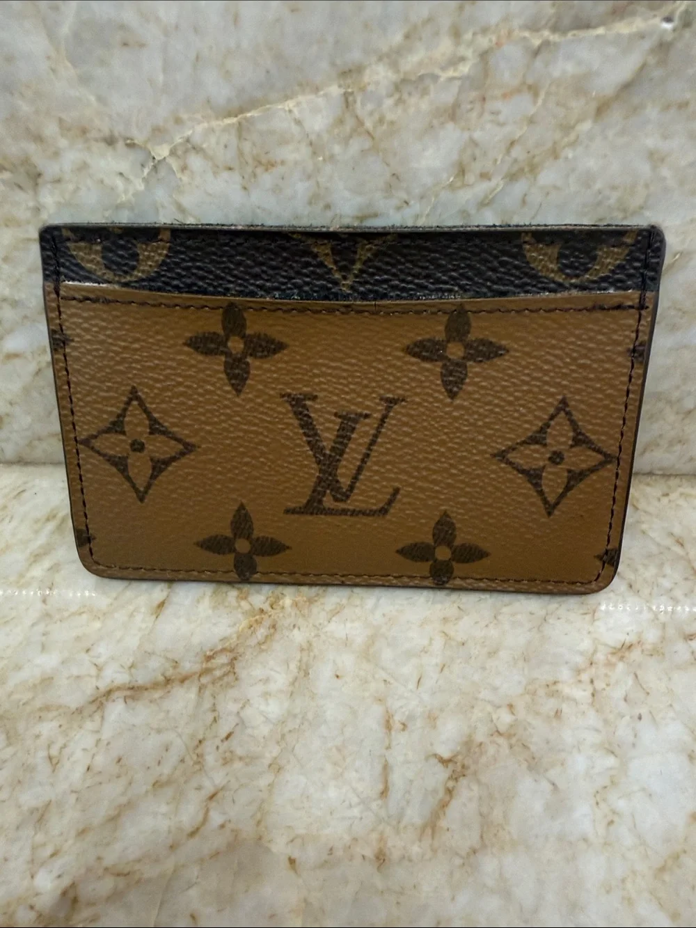 Louis Vuitton Reversed Monogram Card Holder